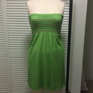 Bebe Smocked Bust Mini Dress